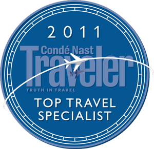 conde nast top travel Specialist 2011
