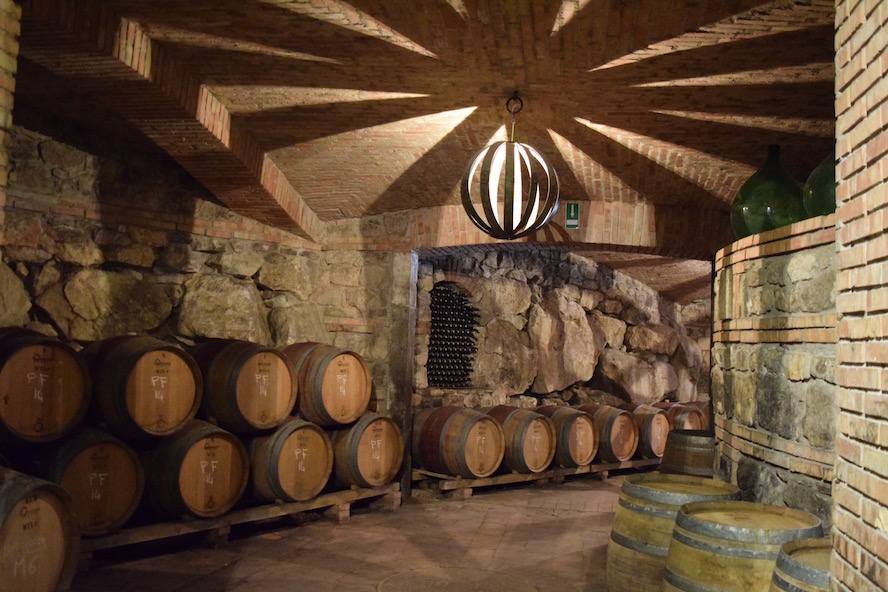 Caggiano wine cellar