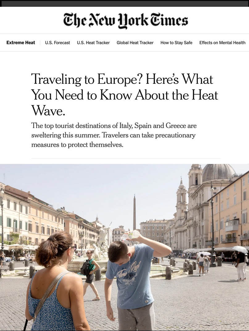 NYT Italy Heat